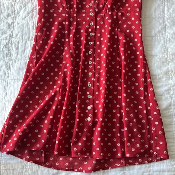 Flowey Red dress - Picture 4 of 6